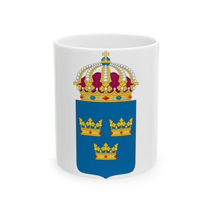 Coat of arms of Sweden - White Coffee Mug