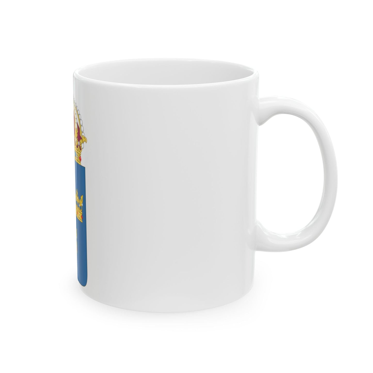 Coat of arms of Sweden - White Coffee Mug