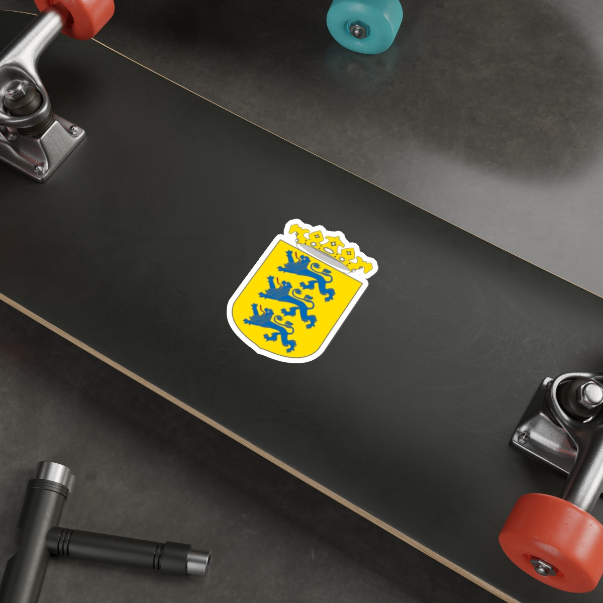 Coat of arms of Swedish Estonia STICKER Vinyl Die-Cut Decal-The Sticker Space