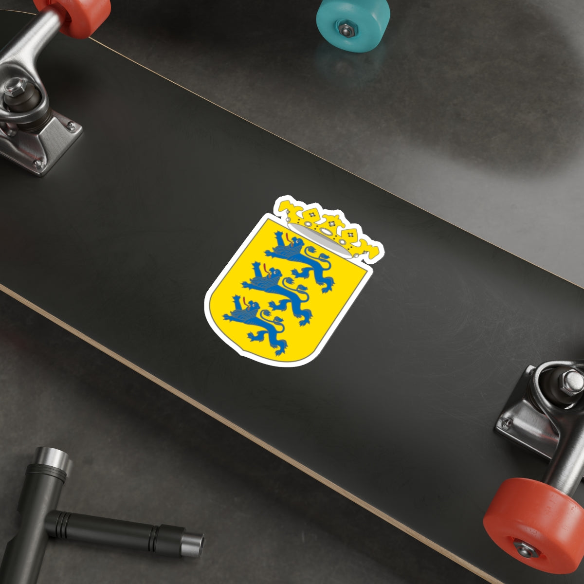 Coat of arms of Swedish Estonia STICKER Vinyl Die-Cut Decal-The Sticker Space