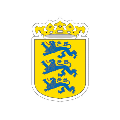 Coat of arms of Swedish Estonia STICKER Vinyl Die-Cut Decal-White-The Sticker Space