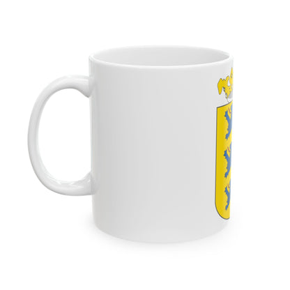 Coat of arms of Swedish Estonia - White Coffee Mug