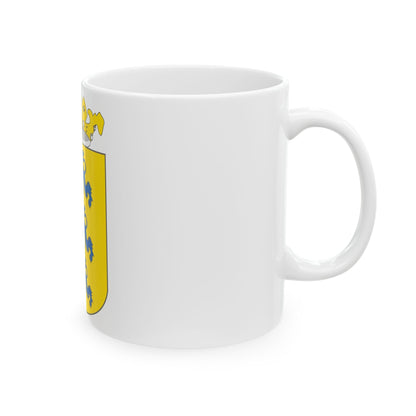 Coat of arms of Swedish Estonia - White Coffee Mug