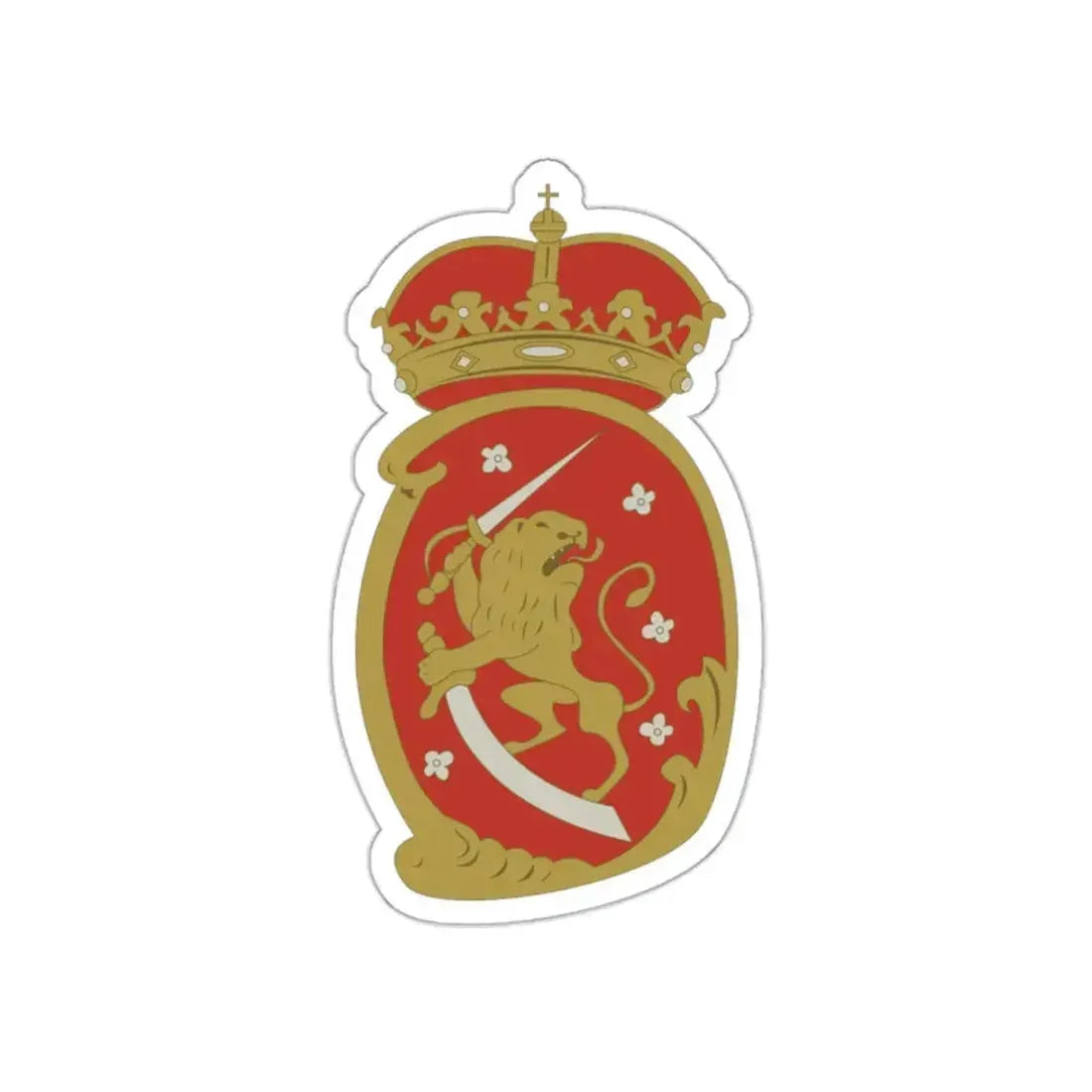 Coat of arms of Swedish Finland STICKER Vinyl Die-Cut Decal 2 Inch - The Sticker Space