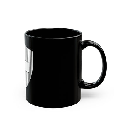 Coat of Arms of Switzerland 2 - Black Coffee Mug-The Sticker Space