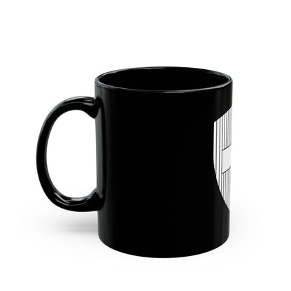 Coat of Arms of Switzerland 2 - Black Coffee Mug-The Sticker Space