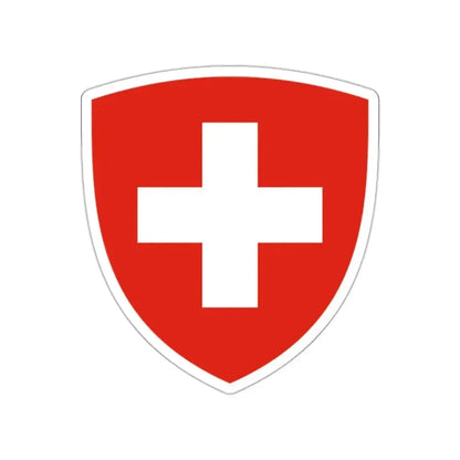 Coat of Arms of Switzerland STICKER Vinyl Die-Cut Decal - The Sticker Space