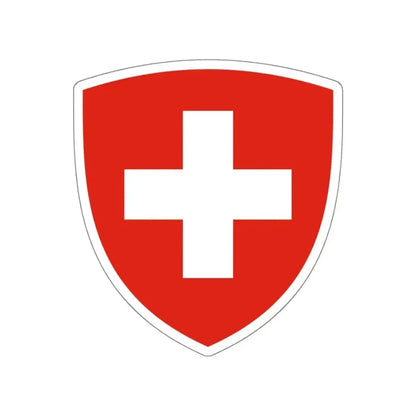 Coat of Arms of Switzerland STICKER Vinyl Die-Cut Decal - The Sticker Space
