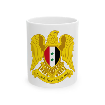 Coat of arms of Syria - White Coffee Mug