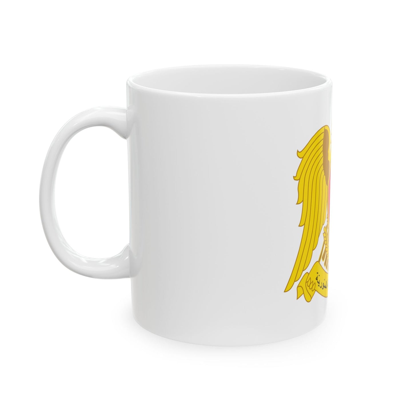 Coat of arms of Syria - White Coffee Mug