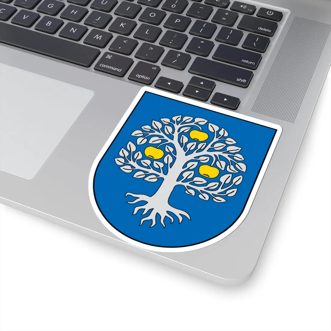 Coat of arms of Šėta (Lithuania) (Coat of Arms) STICKER Vinyl Kiss-Cut Decal - The Sticker Space