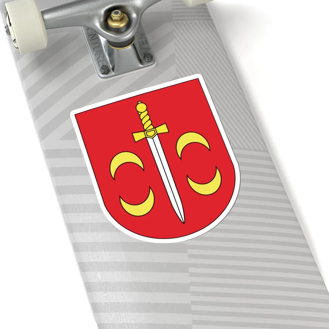 Coat of Arms of Tałačyn Belarus (Belarus) (Coat of Arms) STICKER Vinyl Kiss-Cut Decal - The Sticker Space