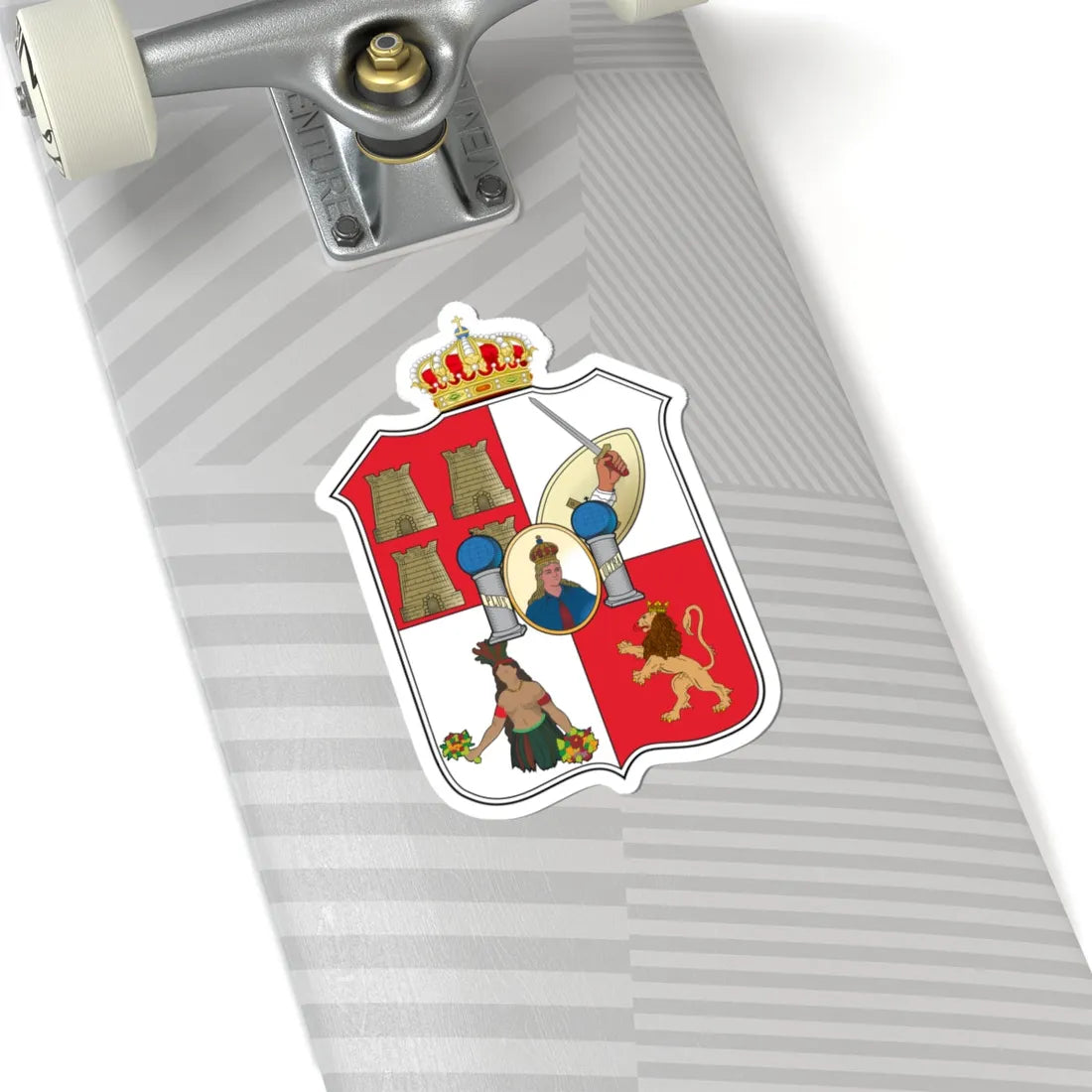 Coat of arms of Tabasco (Mexico) (Coat of Arms) STICKER Vinyl Kiss-Cut Decal - The Sticker Space
