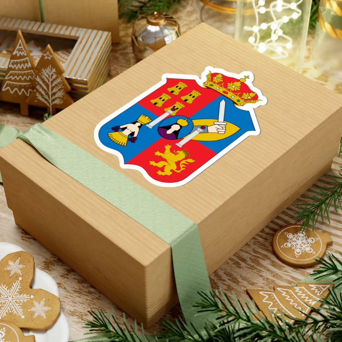 Coat of arms of Tabasco México (Mexico) (Coat of Arms) STICKER Vinyl Kiss-Cut Decal - The Sticker Space