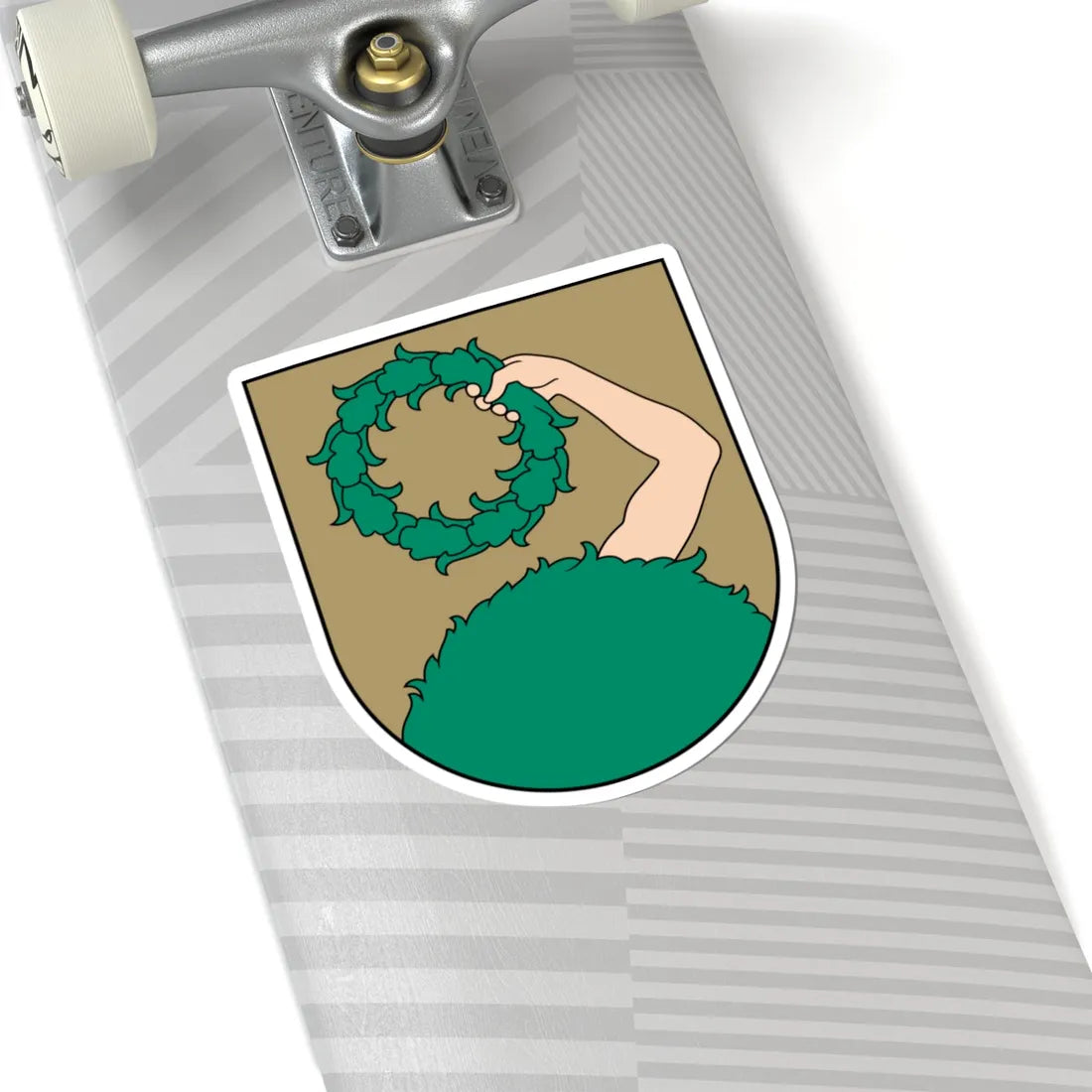 Coat of Arms of Talsi (Latvia) (Coat of Arms) STICKER Vinyl Kiss-Cut Decal - The Sticker Space