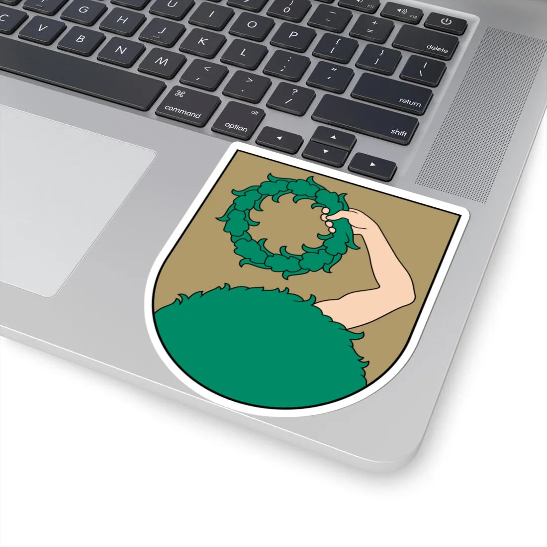 Coat of Arms of Talsi (Latvia) (Coat of Arms) STICKER Vinyl Kiss-Cut Decal - The Sticker Space