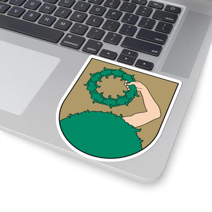 Coat of Arms of Talsi (Latvia) (Coat of Arms) STICKER Vinyl Kiss-Cut Decal - The Sticker Space