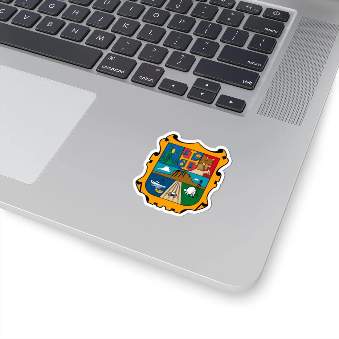 Coat of arms of Tamaulipas (Mexico) (Coat of Arms) STICKER Vinyl Kiss-Cut Decal - The Sticker Space