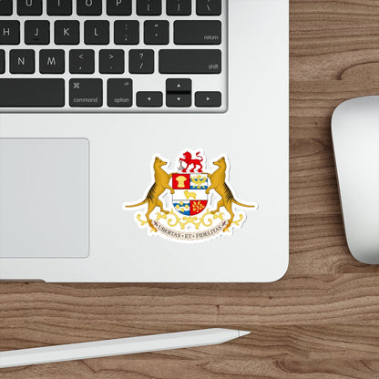 Coat of arms of Tasmania STICKER Vinyl Die-Cut Decal-The Sticker Space