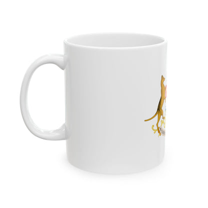 Coat of arms of Tasmania - White Coffee Mug