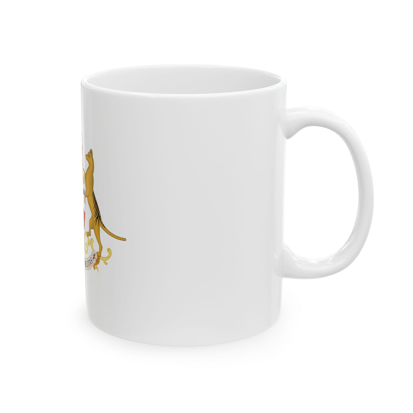 Coat of arms of Tasmania - White Coffee Mug