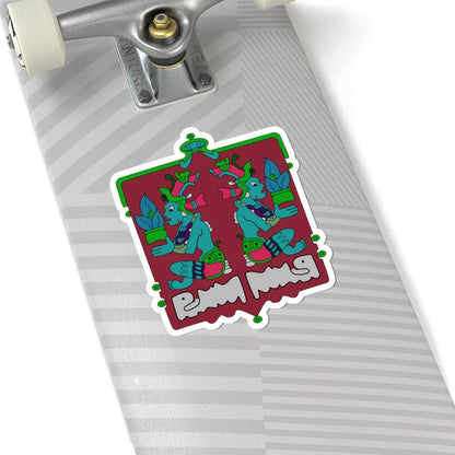 Coat of arms of Tenabo (Mexico) (Coat of Arms) STICKER Vinyl Kiss-Cut Decal - The Sticker Space