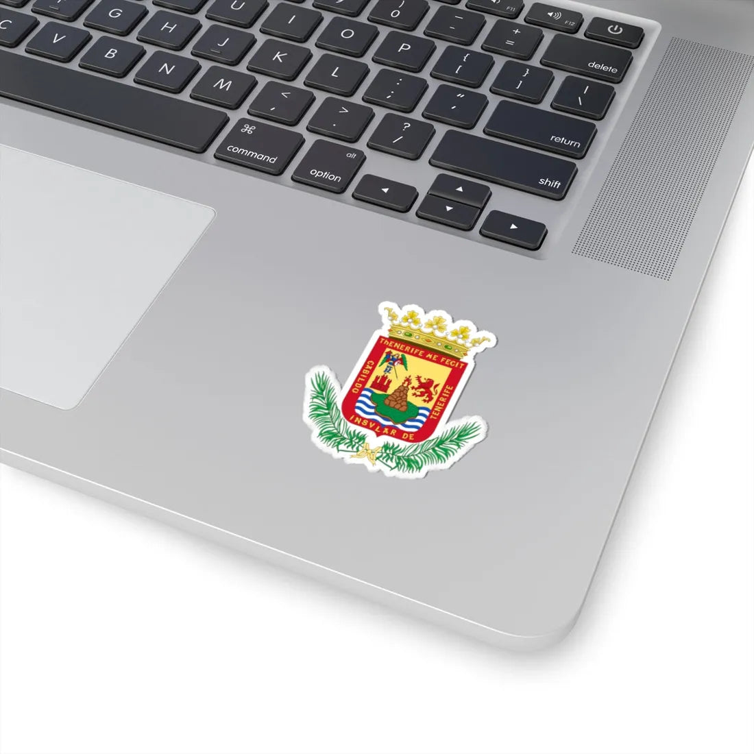 Coat of Arms of Tenerife (Spain) (Coat of Arms) STICKER Vinyl Kiss-Cut Decal - The Sticker Space