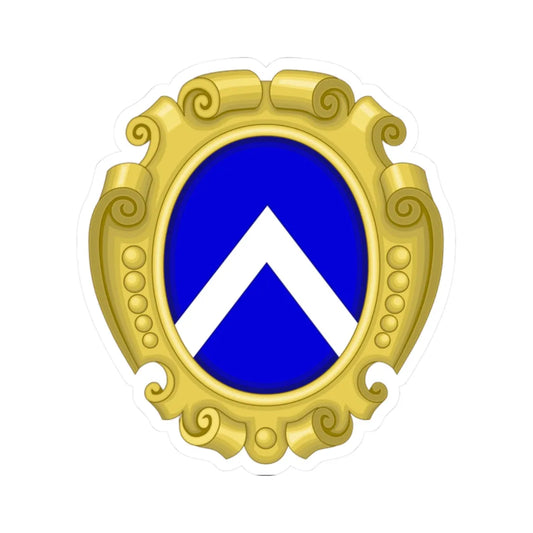 Coat of arms of th Bonaparte Firenze Santo Spirito (Italy) (Coat of Arms) STICKER Vinyl Kiss-Cut Decal 2 Inch White - The Sticker Space