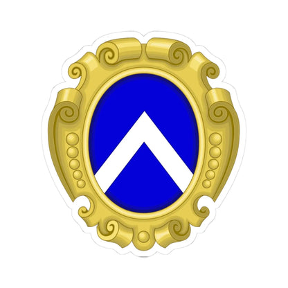 Coat of arms of th Bonaparte Firenze Santo Spirito (Italy) (Coat of Arms) STICKER Vinyl Kiss-Cut Decal 3 Inch White - The Sticker Space