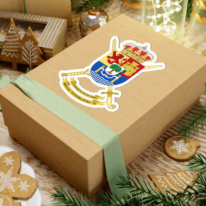 Coat of Arms of the 11th Brigade Extremadura Polyvalent Brigade (Spain) (Coat of Arms) STICKER Vinyl Kiss-Cut Decal - The Sticker Space