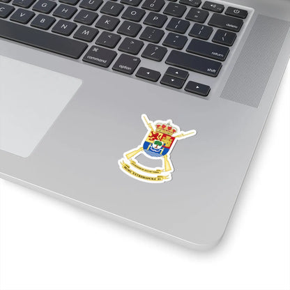Coat of Arms of the 11th Mechanised Infantry Brigade Extremadura (Spain) (Coat of Arms) STICKER Vinyl Kiss-Cut Decal - The Sticker Space