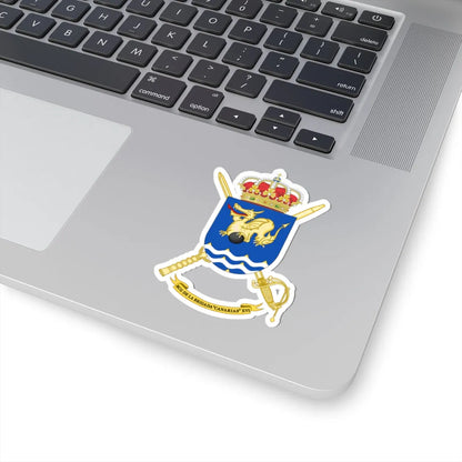 Coat of Arms of the 16th Brigade Canarias Headquarters Battalion (Spain) (Coat of Arms) STICKER Vinyl Kiss-Cut Decal - The Sticker Space