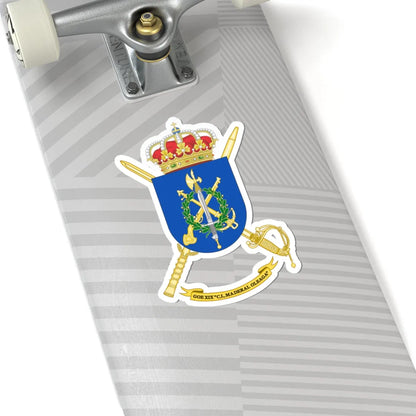 Coat of Arms of the 19th Special Operations Group Maderal Oleaga (Spain) (Coat of Arms) STICKER Vinyl Kiss-Cut Decal - The Sticker Space