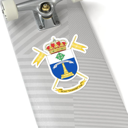 Coat of Arms of the 1st-10 Armored Cavalry Group Taxdirt (Spain) (Coat of Arms) STICKER Vinyl Kiss-Cut Decal - The Sticker Space
