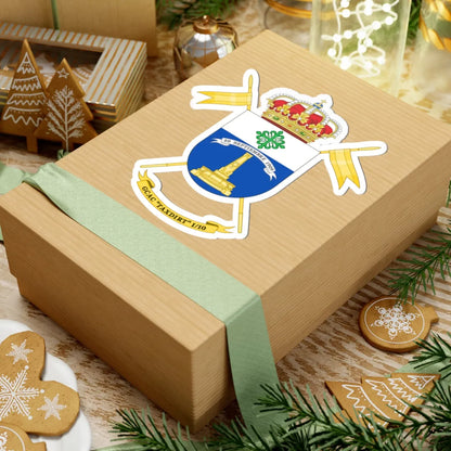 Coat of Arms of the 1st-10 Armored Cavalry Group Taxdirt (Spain) (Coat of Arms) STICKER Vinyl Kiss-Cut Decal - The Sticker Space