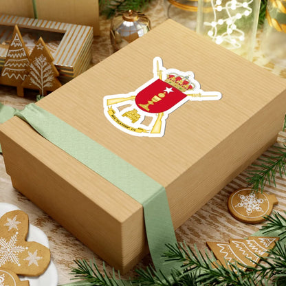 Coat of Arms of the 1st-4 Tank Infantry Battalion Flandes (Spain) (Coat of Arms) STICKER Vinyl Kiss-Cut Decal - The Sticker Space