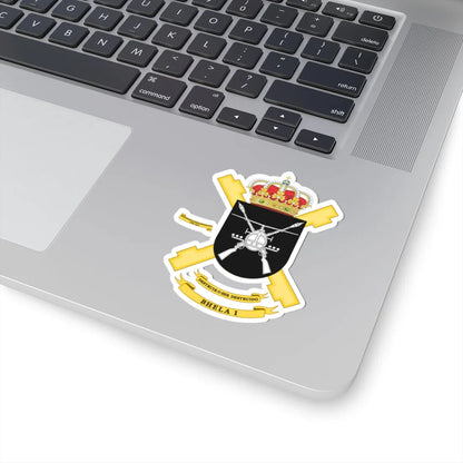 Coat of Arms of the 1st Attack Helicopter Battalion (Spain) (Coat of Arms) STICKER Vinyl Kiss-Cut Decal - The Sticker Space