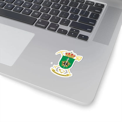 Coat of Arms of the 1st Mountain Engineer Unit (Spain) (Coat of Arms) STICKER Vinyl Kiss-Cut Decal - The Sticker Space
