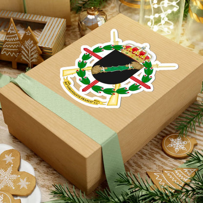 Coat of Arms of the 1st Spanish Legion Flag Comandante Franco (Spain) (Coat of Arms) STICKER Vinyl Kiss-Cut Decal - The Sticker Space