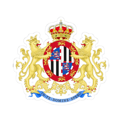 Coat of Arms of the 22nd Hunter Cavalry Regiment Victoria Eugenia (Spain) (Coat of Arms) STICKER Vinyl Kiss-Cut Decal - The Sticker Space