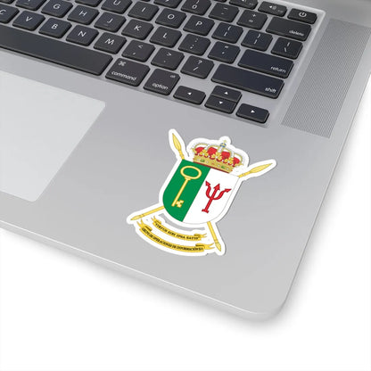 Coat of Arms of the 2nd-1 Information Operations Group (Spain) (Coat of Arms) STICKER Vinyl Kiss-Cut Decal - The Sticker Space