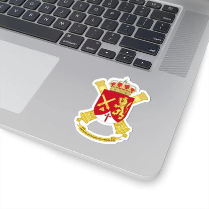 Coat of Arms of the 2nd-11 Field Artillery Battalion (Spain) (Coat of Arms) STICKER Vinyl Kiss-Cut Decal - The Sticker Space