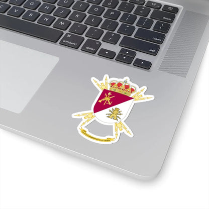 Coat of Arms of the 2nd Spanish Legion Signals Company (Spain) (Coat of Arms) STICKER Vinyl Kiss-Cut Decal - The Sticker Space