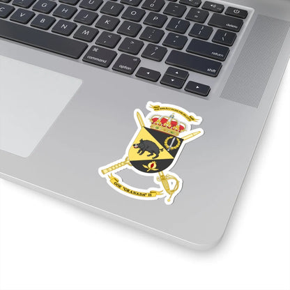 Coat of Arms of the 2nd Special Operations Group Granada (Spain) (Coat of Arms) STICKER Vinyl Kiss-Cut Decal - The Sticker Space