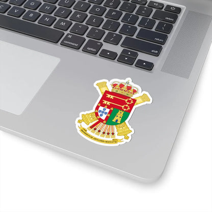 Coat of Arms of the 30th Mixed Artillery Regiment (Spain) (Coat of Arms) STICKER Vinyl Kiss-Cut Decal - The Sticker Space