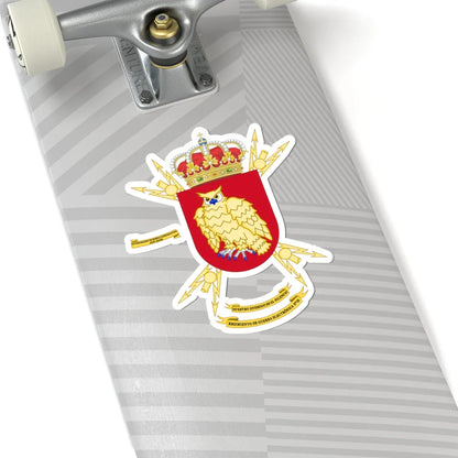 Coat of Arms of the 31st Electronic Warfare Regiment (Spain) (Coat of Arms) STICKER Vinyl Kiss-Cut Decal - The Sticker Space