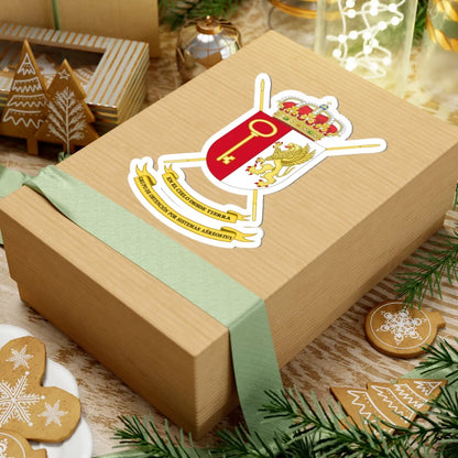 Coat of Arms of the 4th-1 Unmanned Aerial Vehicles Group (Spain) (Coat of Arms) STICKER Vinyl Kiss-Cut Decal - The Sticker Space