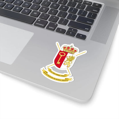 Coat of Arms of the 4th-1 Unmanned Aerial Vehicles Group (Spain) (Coat of Arms) STICKER Vinyl Kiss-Cut Decal - The Sticker Space