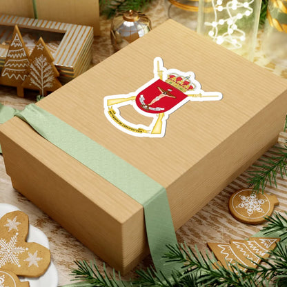 Coat of Arms of the 4th Spanish Legion Flag Cristo de Lepanto (Spain) (Coat of Arms) STICKER Vinyl Kiss-Cut Decal - The Sticker Space