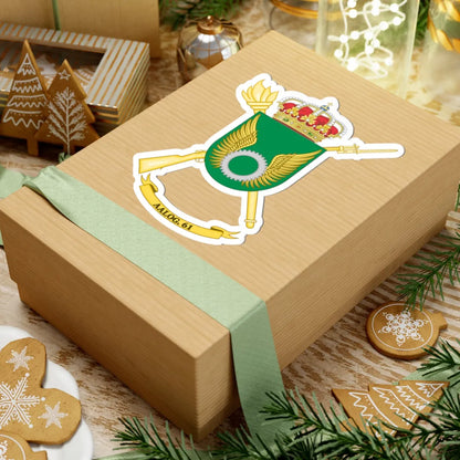 Coat of Arms of the 61st Logistics Support Group (Spain) (Coat of Arms) STICKER Vinyl Kiss-Cut Decal - The Sticker Space